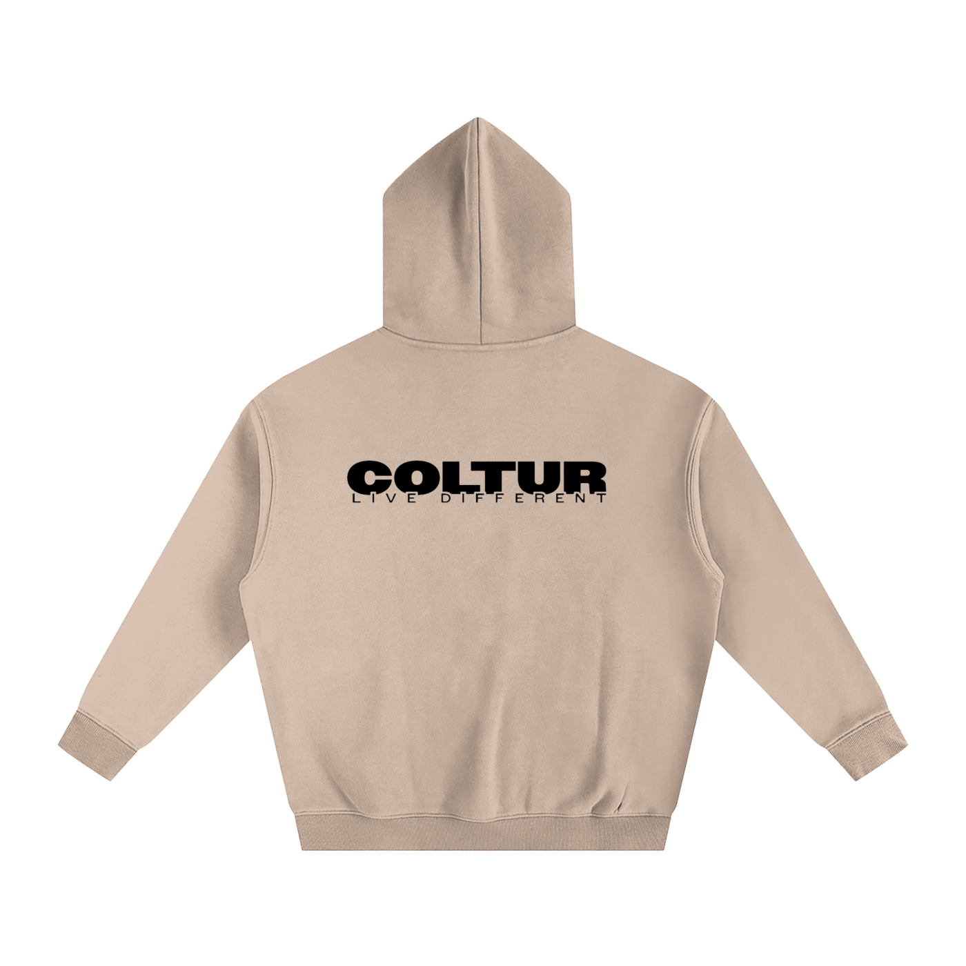 Tan Oversized Hoodie