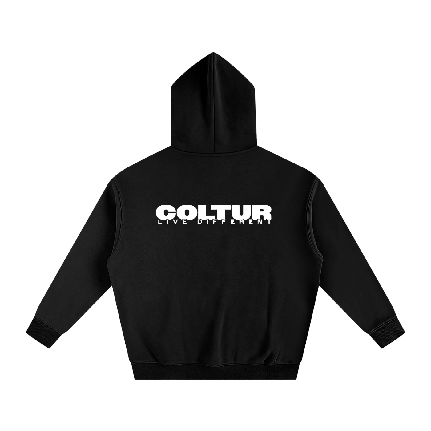 Coltur Live Different Black Hoodie