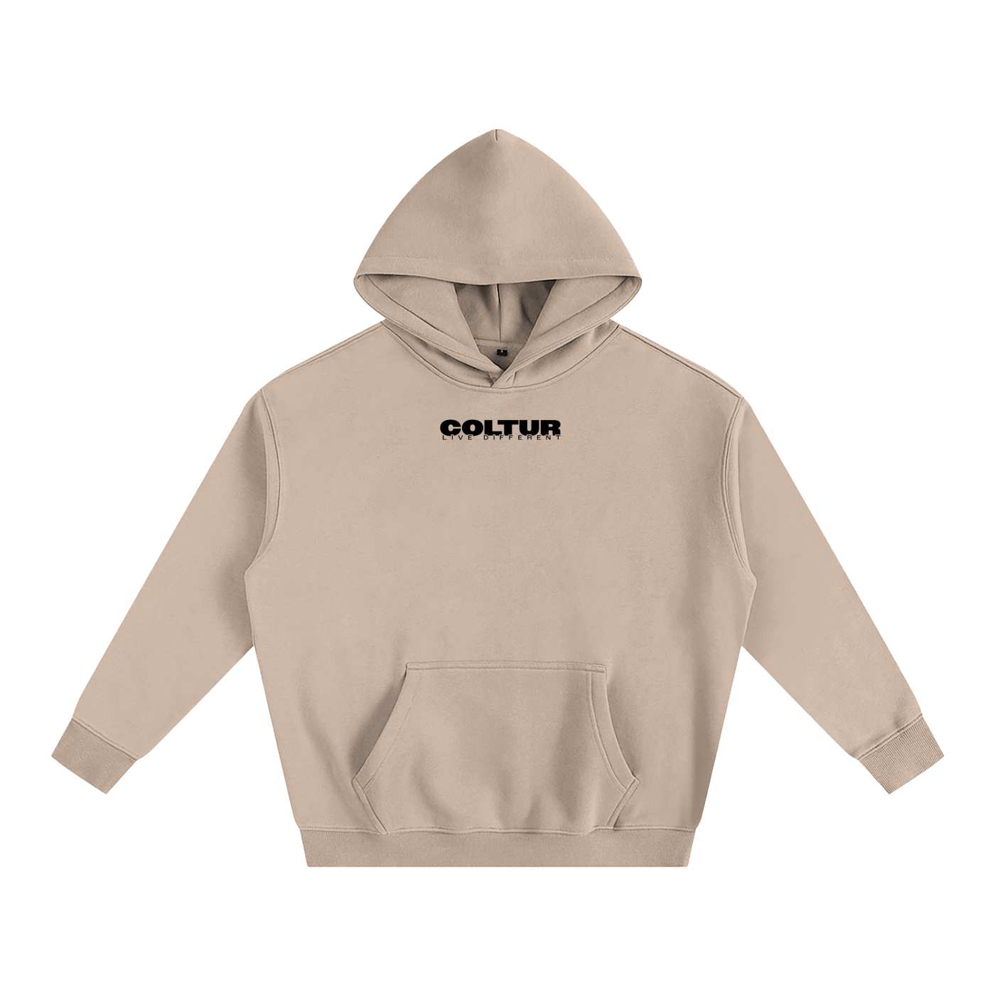 Coltur Live Different Tan Hoodie
