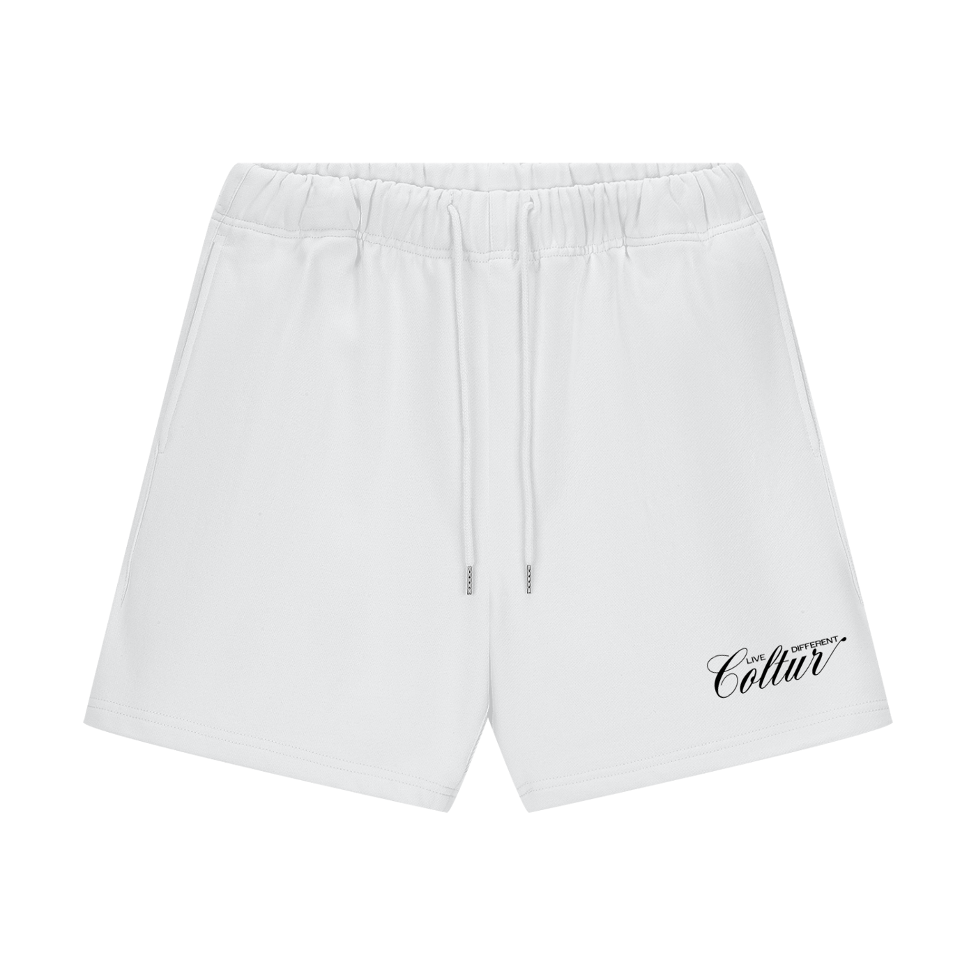 White Sweat Shorts