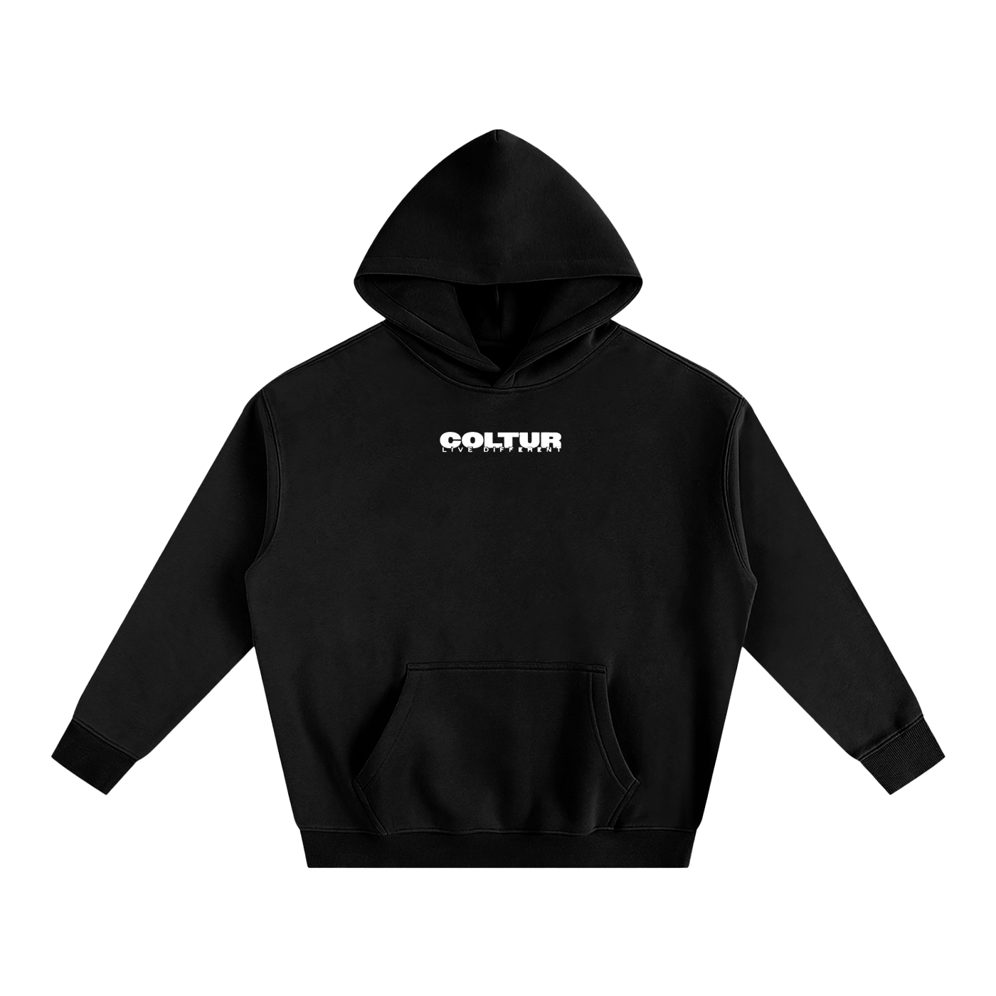Black Oversized Hoodie