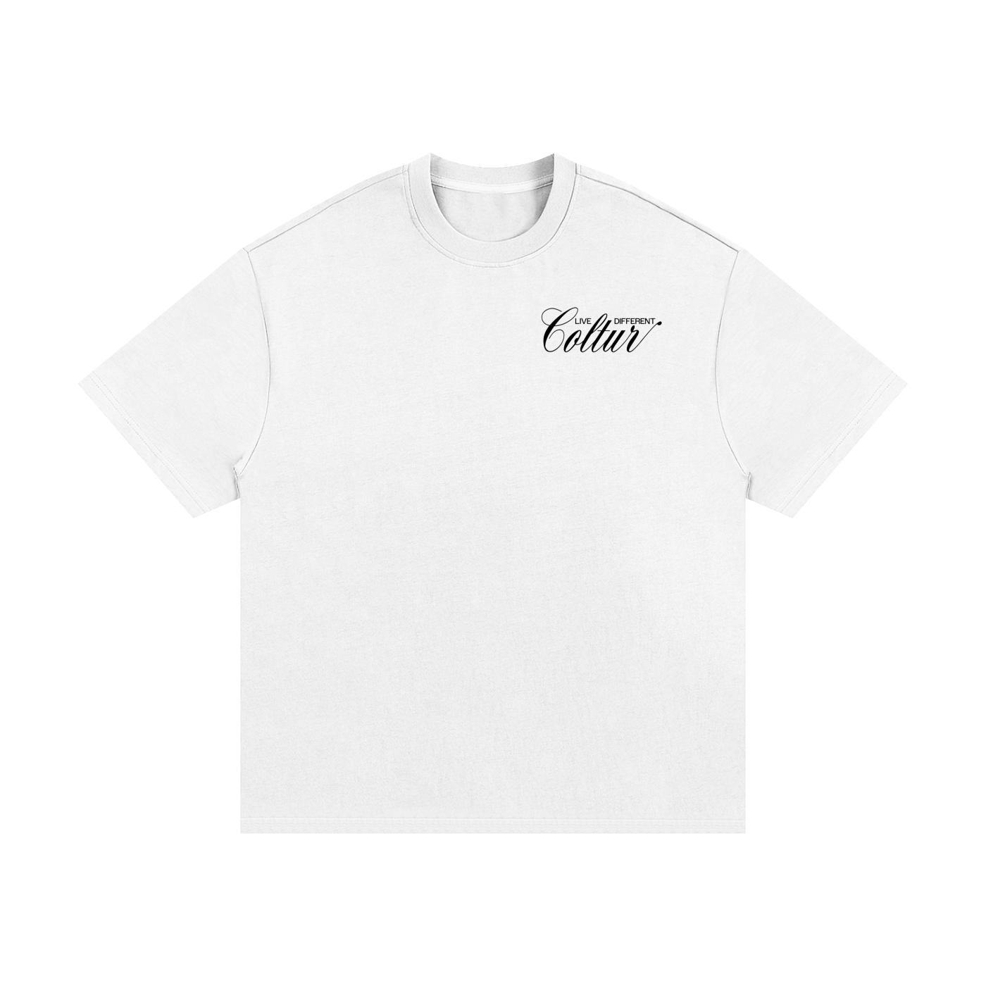 White Oversized Tee
